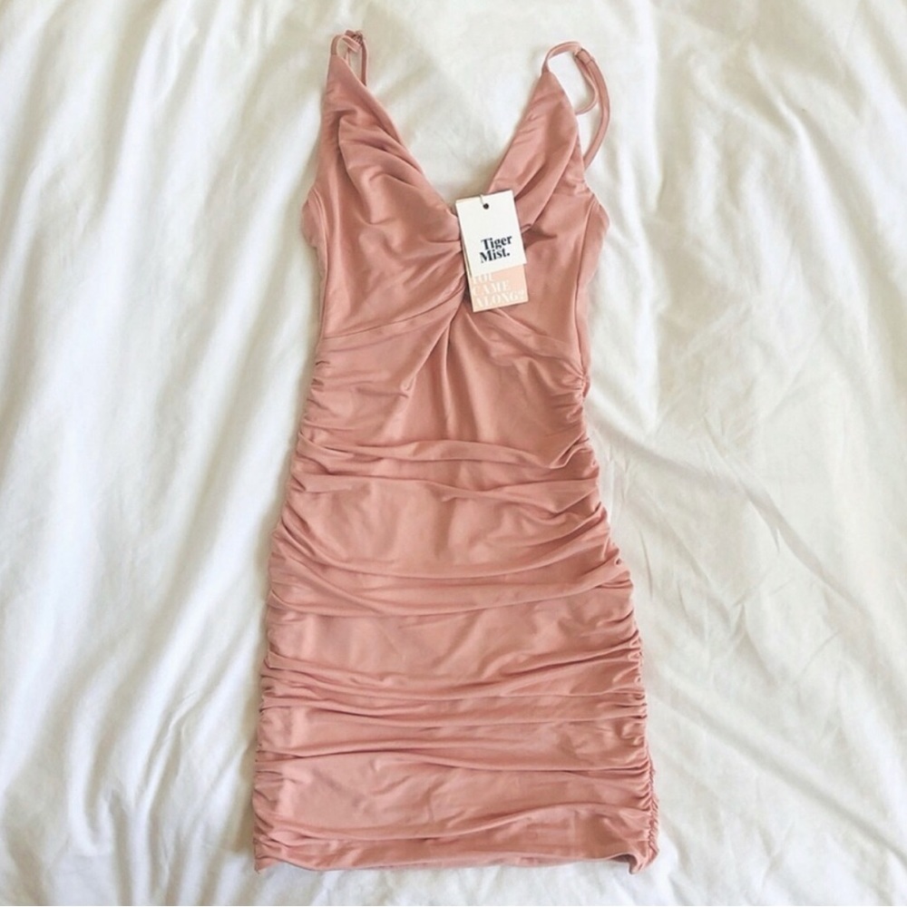 NEW! Tiger Mist Gabby Pink Mini dress
